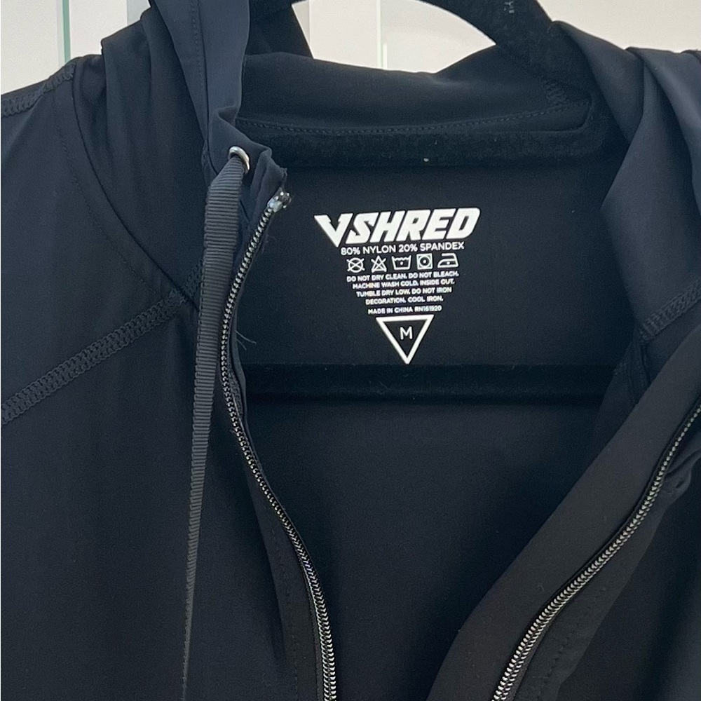 Women's Black VSHRED Hooded Jacket - Picture 4 of 4